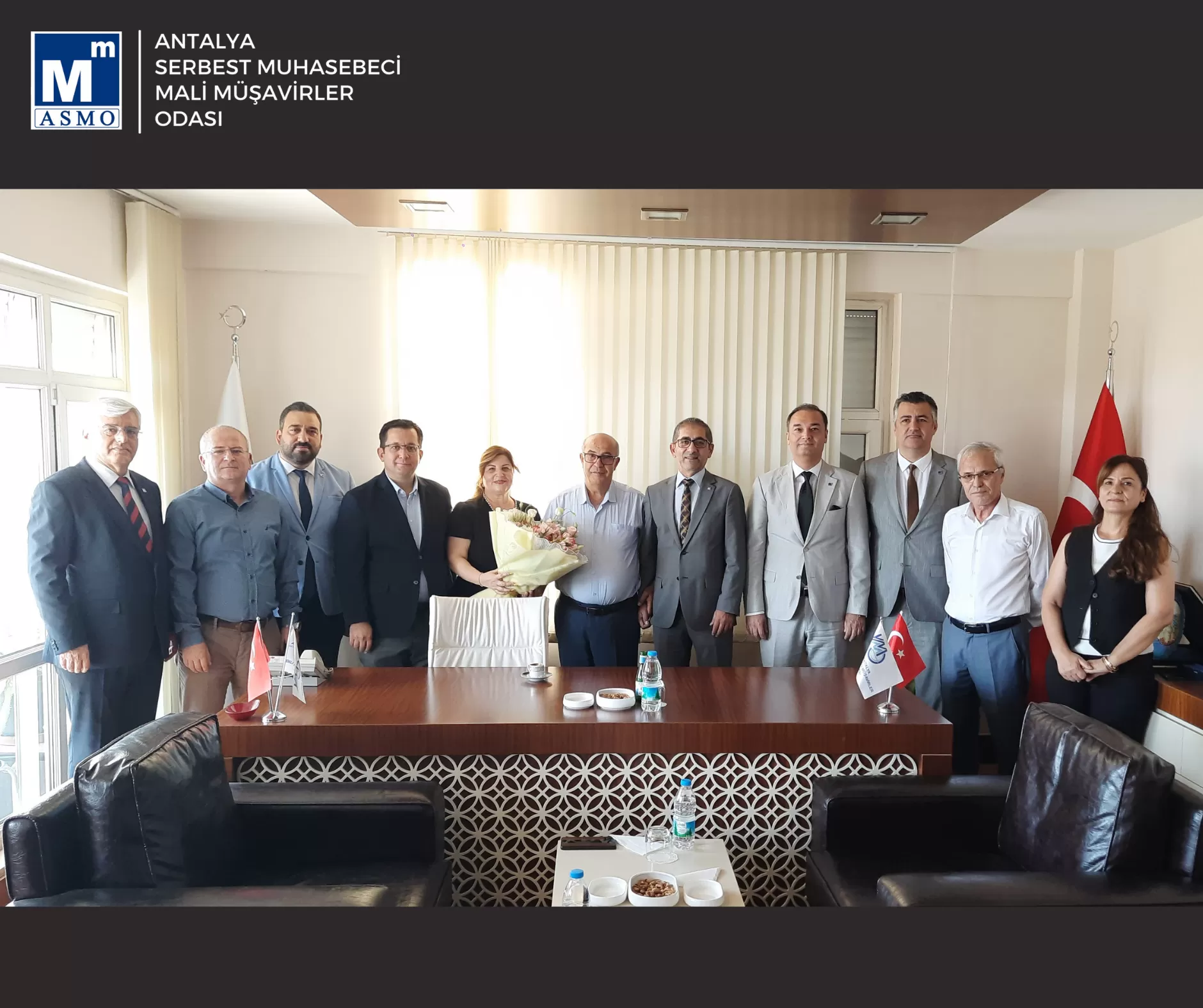 Antalya Yeminli Mali Müşavirler Odası Başkanı Ahmet KAHRAMANOĞLU Ziyaretimiz