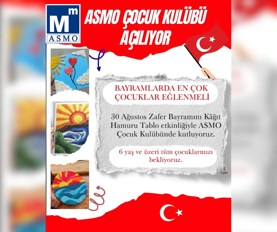 ASMO Çocuk Kulübü Açılıyor
