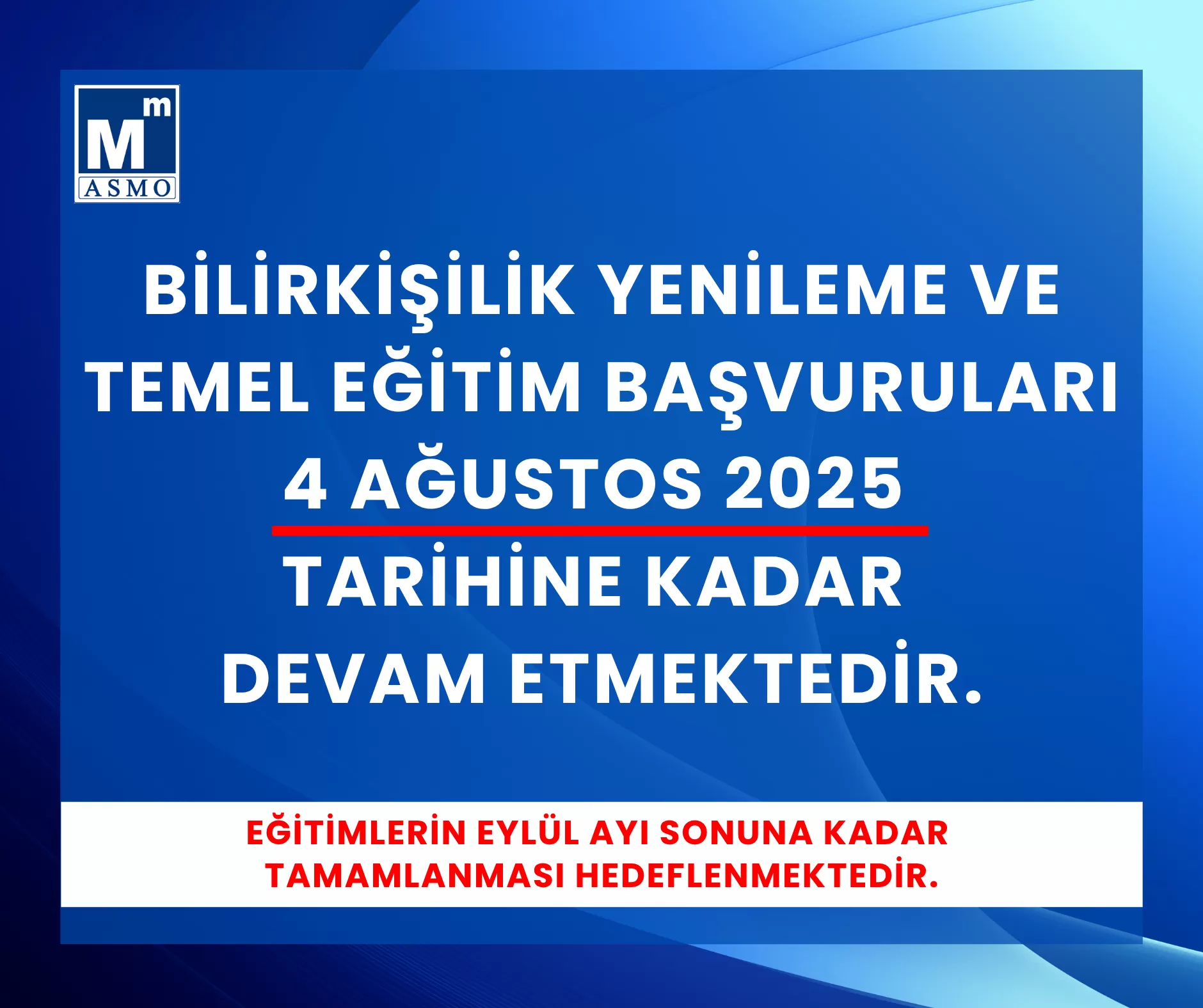 Bilirkişilik Yenileme ve Temel Eğitim Başvuruları Hakkında