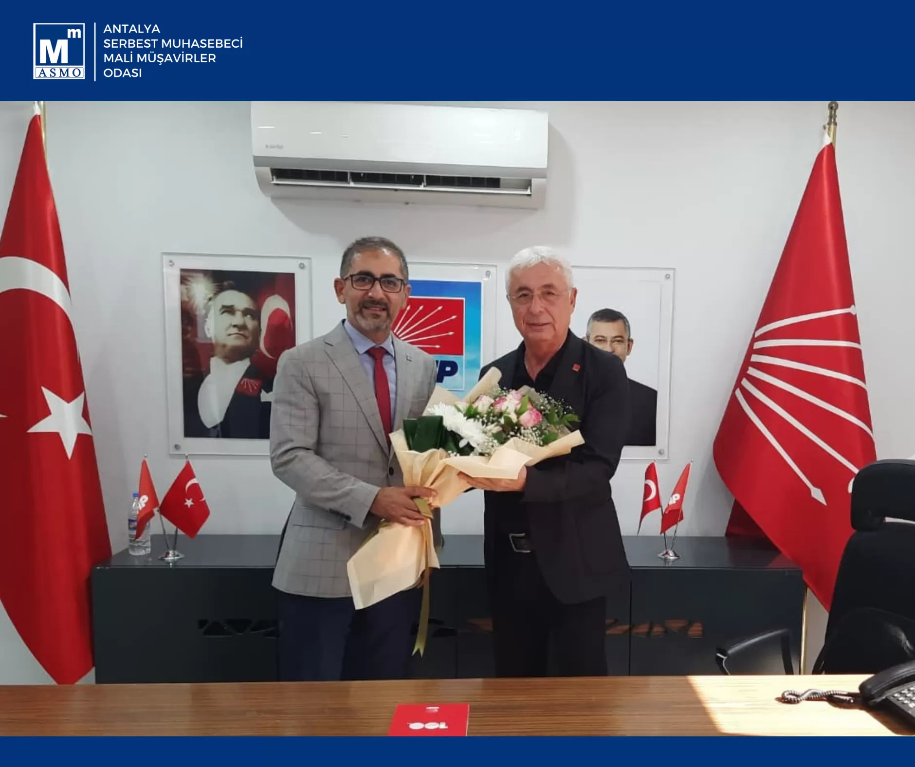 CHP Antalya İl Başkanı Nail KAMACI Ziyaretimiz