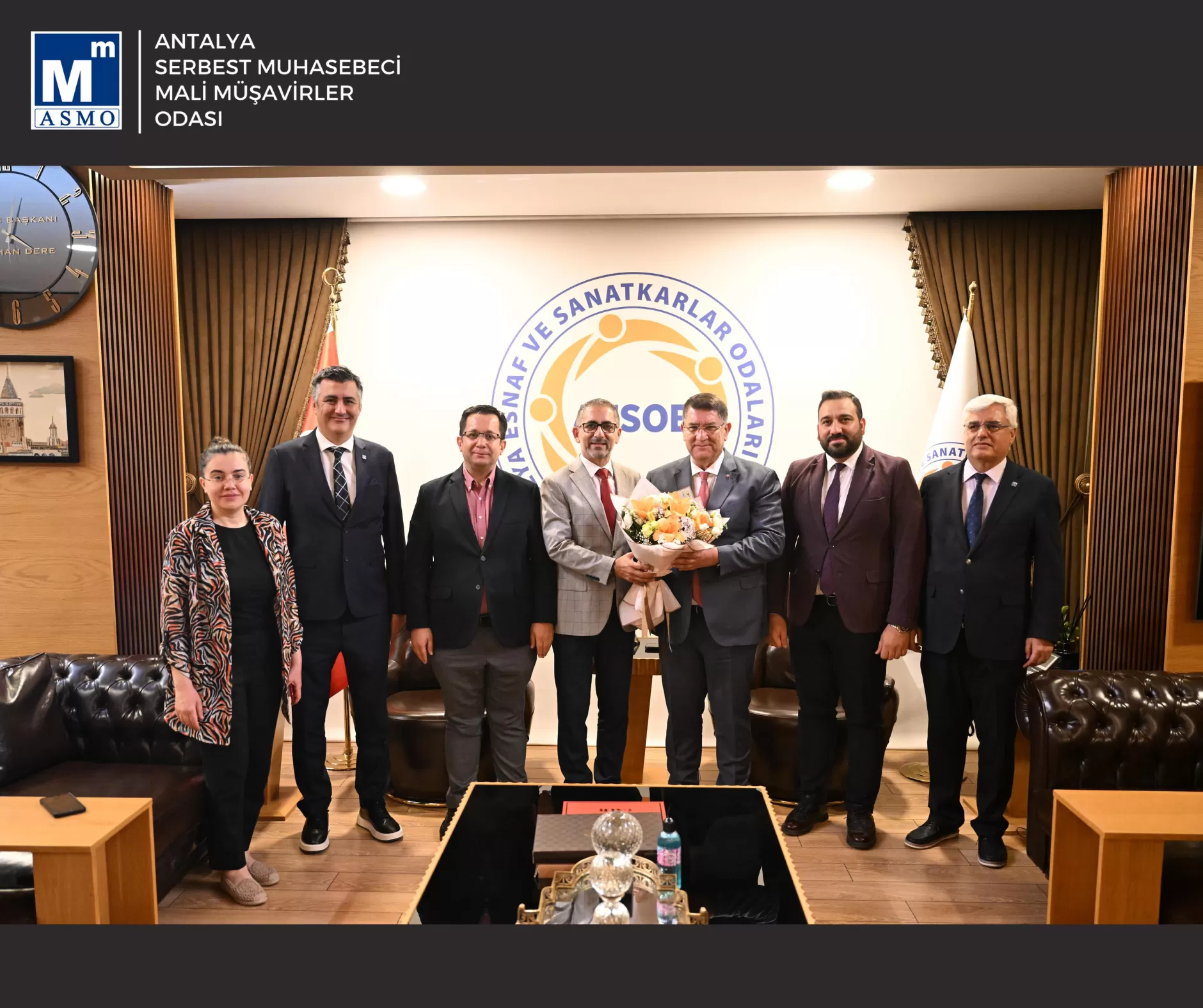 Esnaf ve Sanatkarlar Odaları Birliği Başkanı Adlıhan DERE Ziyaretimiz