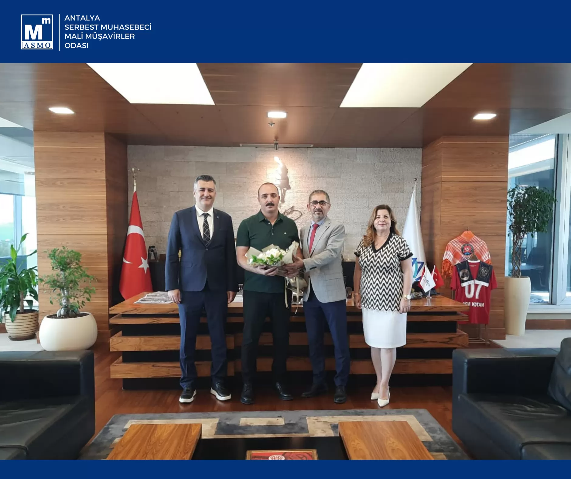 Konyaaltı Belediye Başkanı Sayın Cem KOTAN Ziyaretimiz