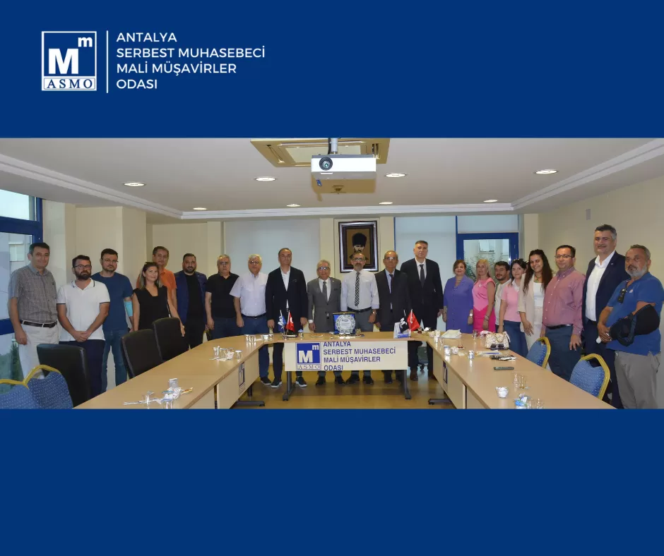 TÜRMOB Genel Başkan Adayı YMM Fikret BAŞ Odamızı ziyaret etti